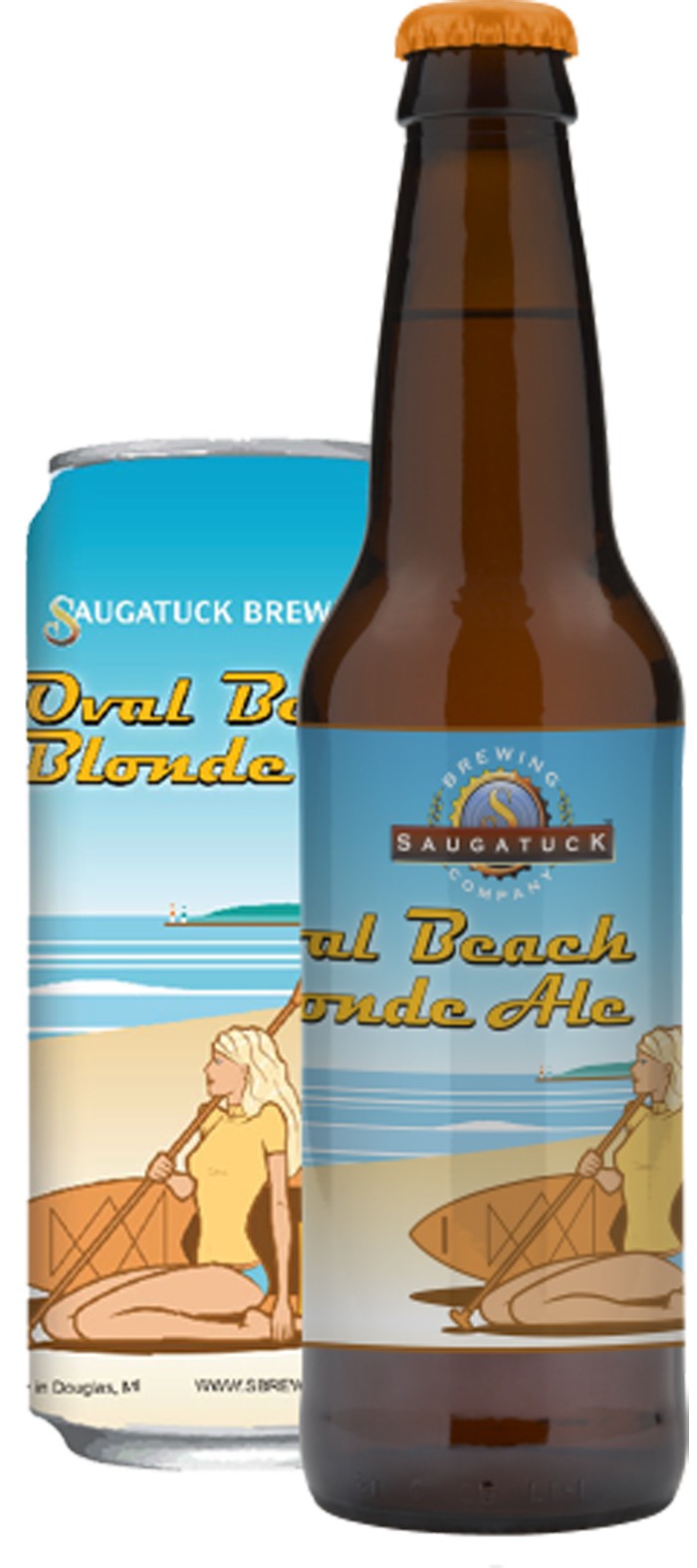 Saugatuck Oval Beach Blonde Ale