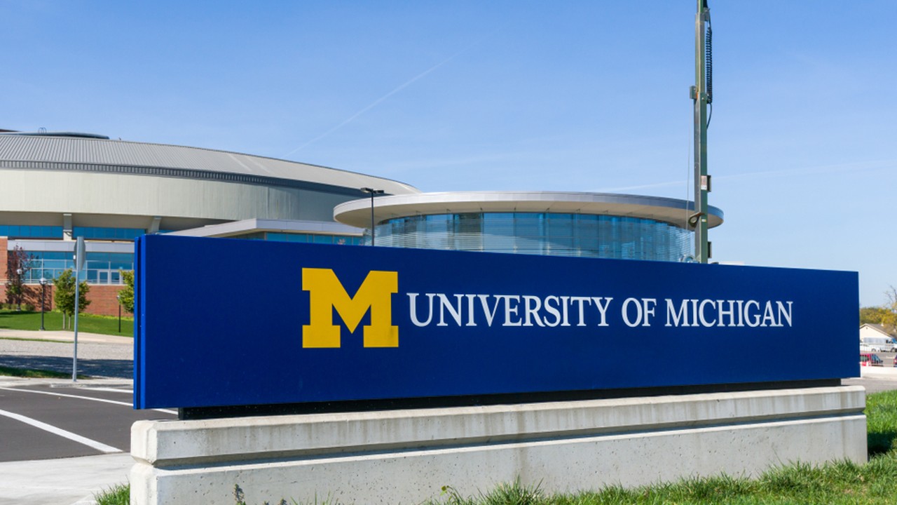 University of Michigan campus.
