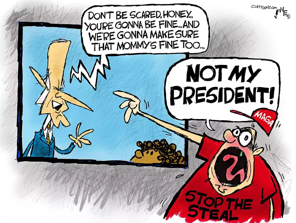 Image: Scared Trumpers