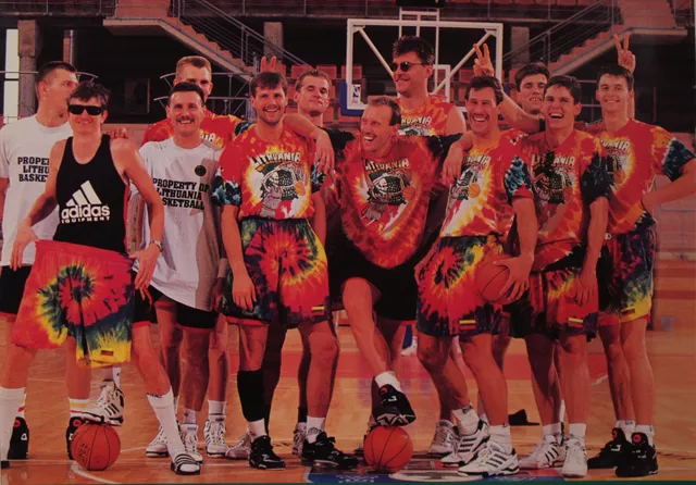 Secret weapon: Tie-dyed outfits.