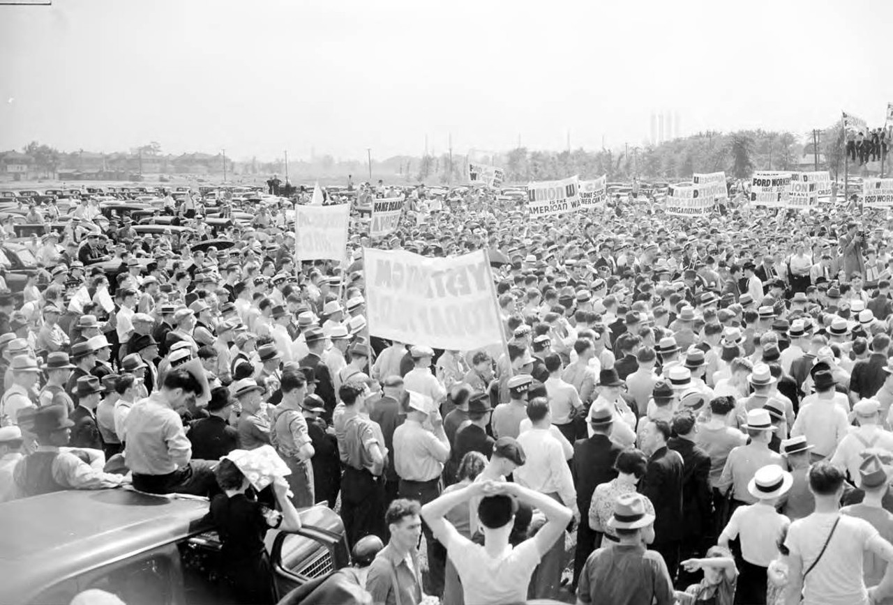 
June 5, 1937: U.A.W. vs. Ford Mass Meeting
