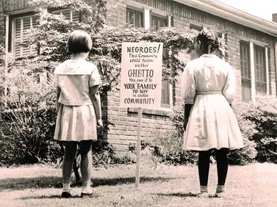 Image: Segregated Suburbs and MLK Jr.