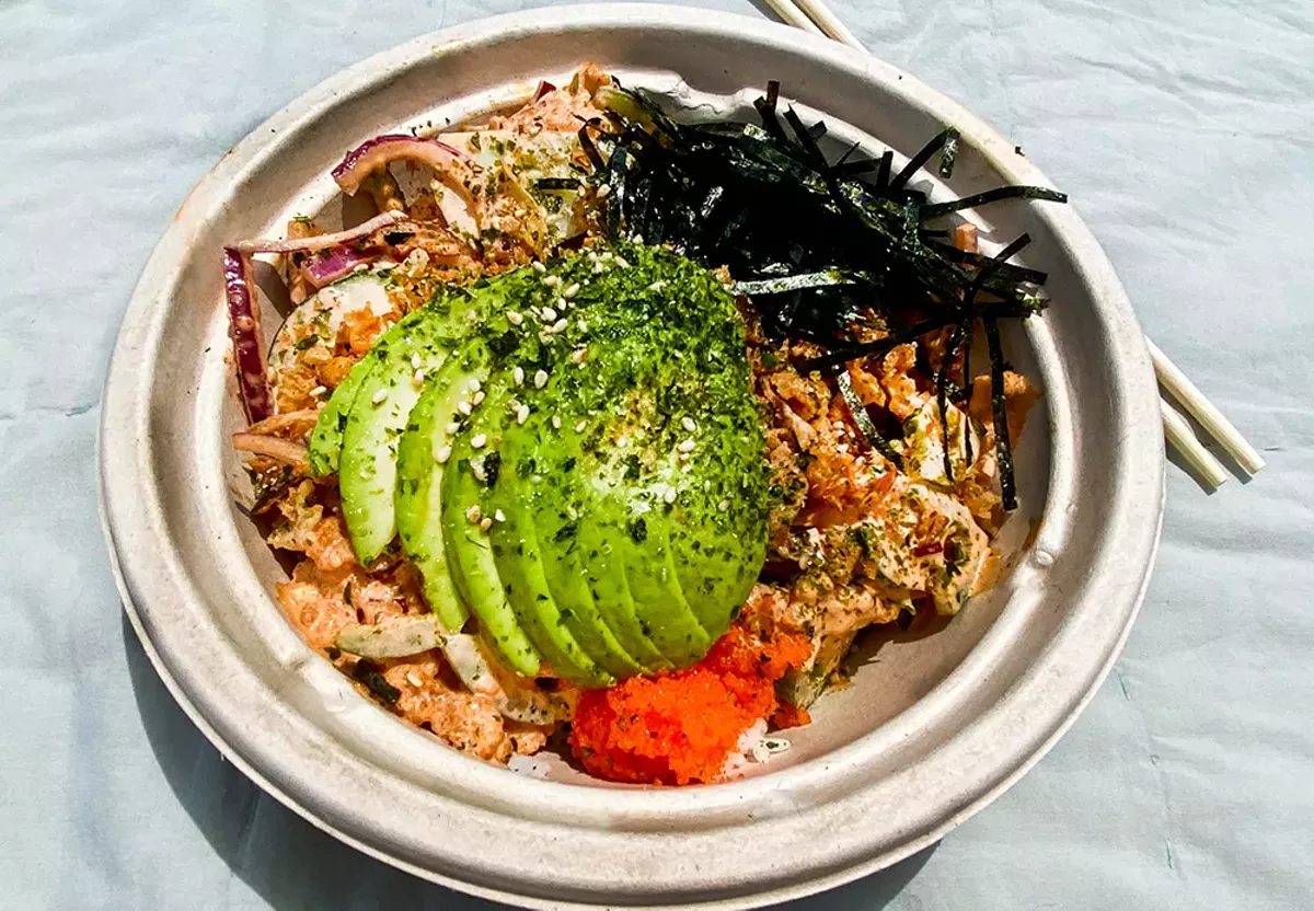 Image: Spicy tuna bowl.