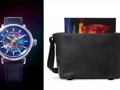 The new J Dilla capsule by Shinola includes luxury watches and a leather record bag.