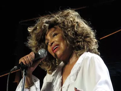 Tina Turner during her 50th Anniversary Tour in 2009.