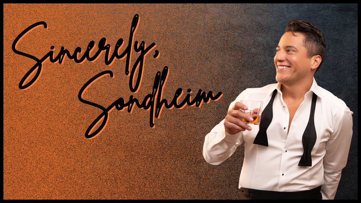 Nicholas Rodriguez in "Sincerely, Sondheim"