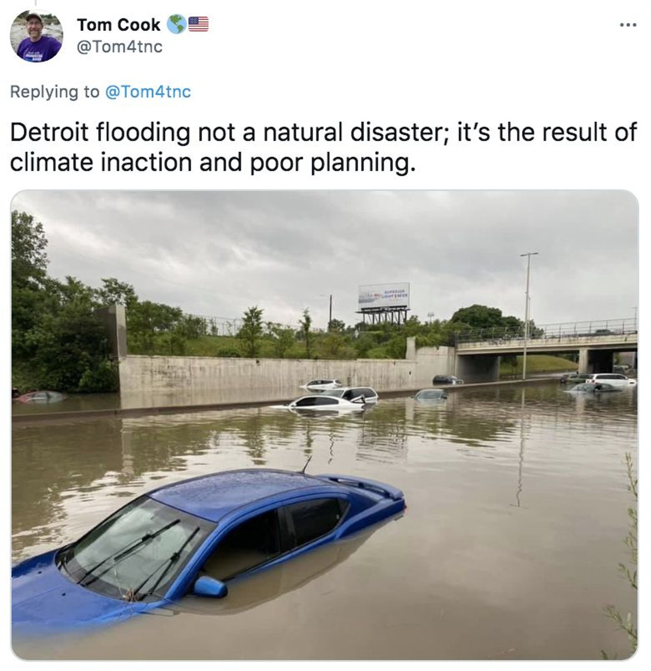 Social media responds to metro Detroit's historic flooding