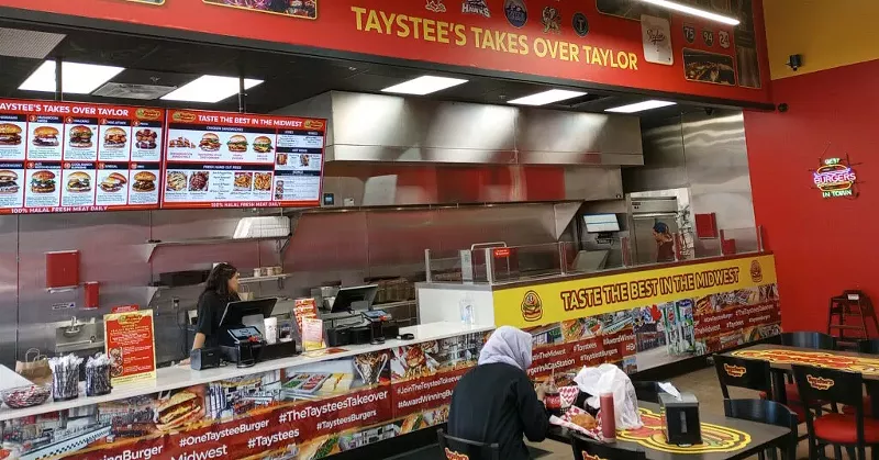 Gas stations have really stepped up their food options, like Taystee’s Burgers.