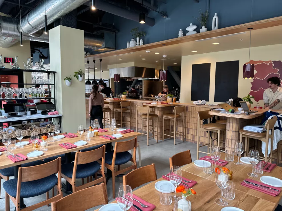 Leña is holding its grand opening on May 8.