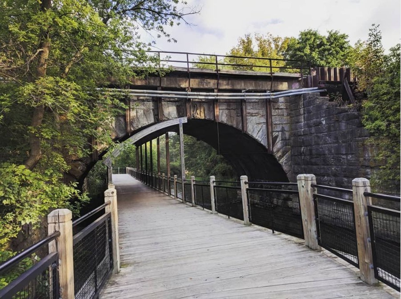 Border-to-Border Trail
Ann Arbor
This extensive trail goes on for about ten miles, following the Huron River. The trail connects Hudson Mills metro park to downtown Dexter. Along the way, you&#146;ll see great views of the river, bikers, hikers, and joggers, and walk by University of Michigan&#146;s medical campus.
Photo via Instagram user @meekphoto