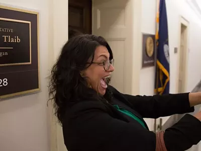 Image: ‘Squad is here to stay,’ Rep. Tlaib says in declaring victory in congressional race