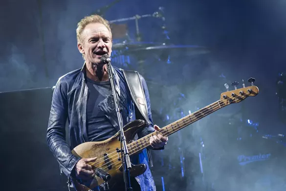 Image: Sting and Peter Gabriel at The Palace [PHOTOS]