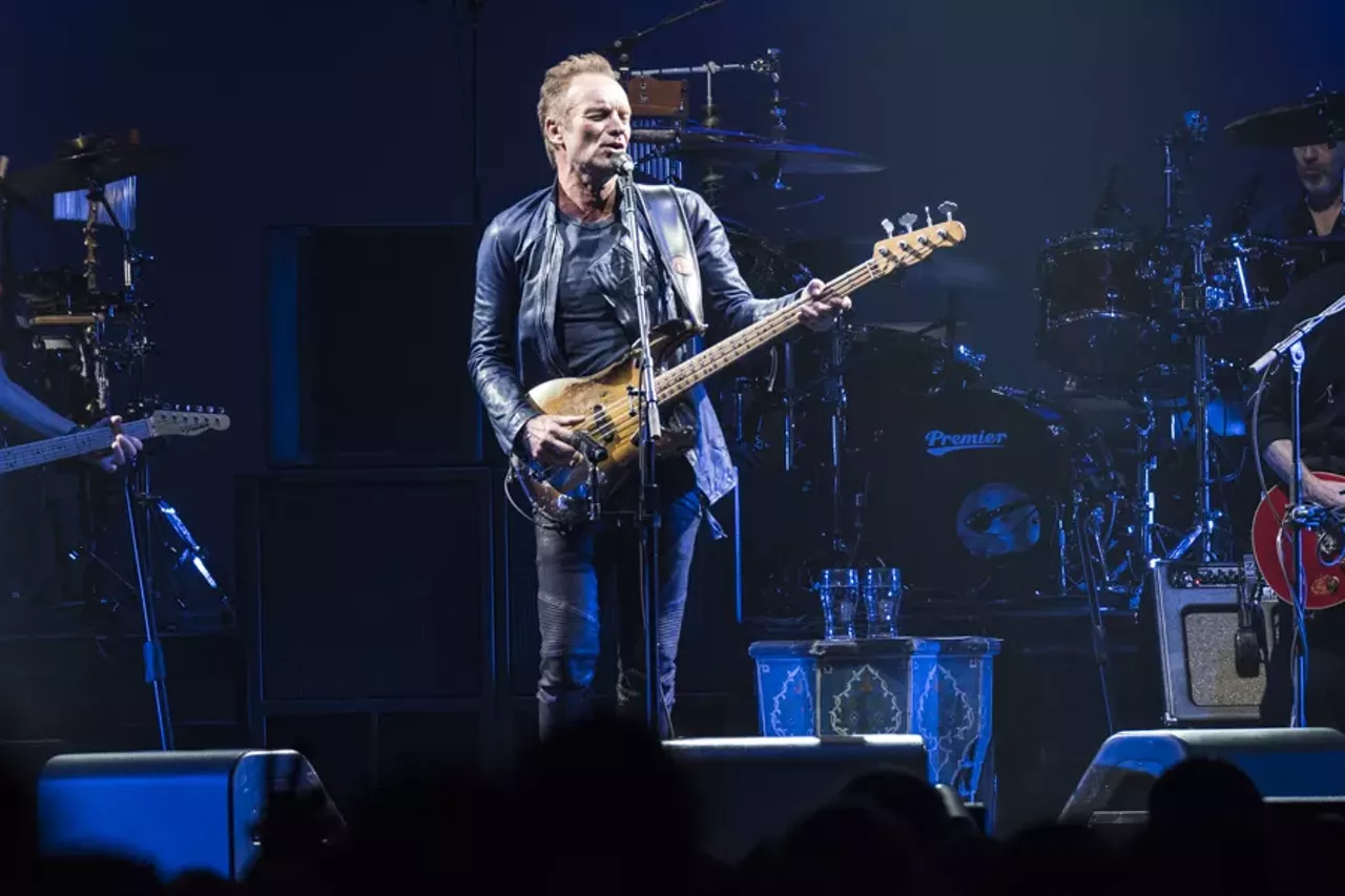 Image: Sting and Peter Gabriel at The Palace [PHOTOS]