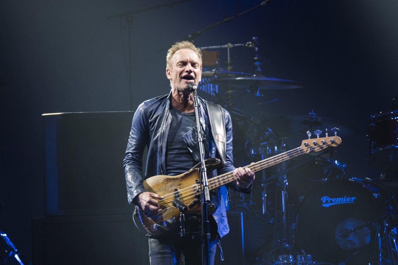 Sting and Peter Gabriel at The Palace [PHOTOS]