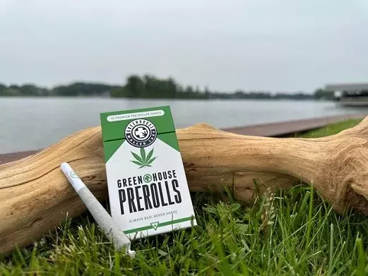 Greenhouse Pre-Rolls (Greenhouse of Walled Lake) greenhousemi.com Ten perfectly rolled joints made with premium locally grown flower, packaged in cigarette-style boxes.