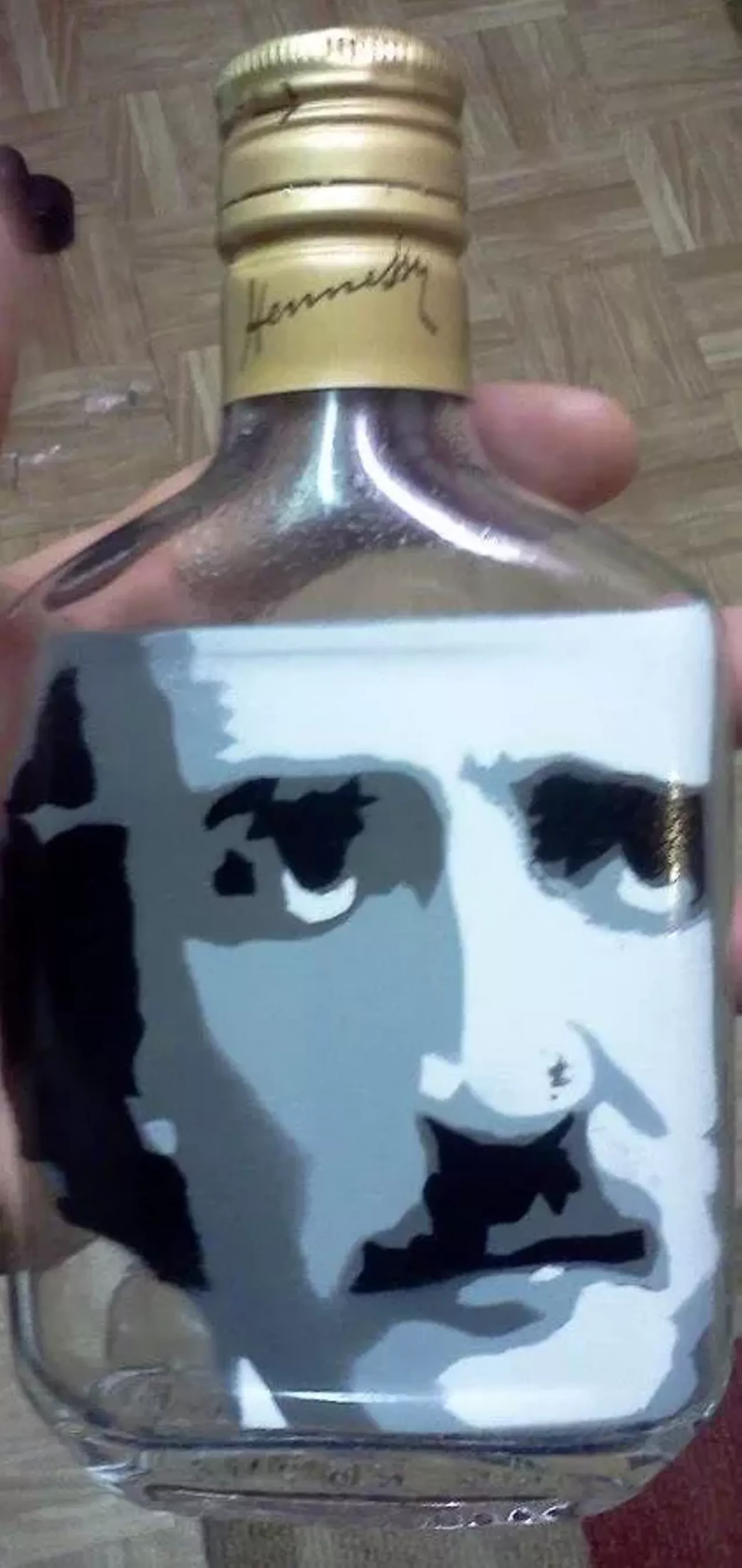 Edgar Allan Poe Bottle