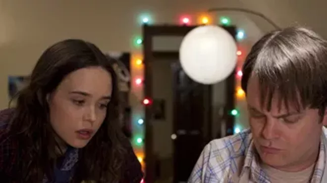 Ellen Page and Rainn Wilson mix it up in Super.