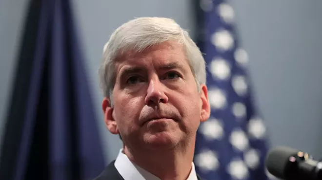 Former Michigan Governor Rick Snyder.