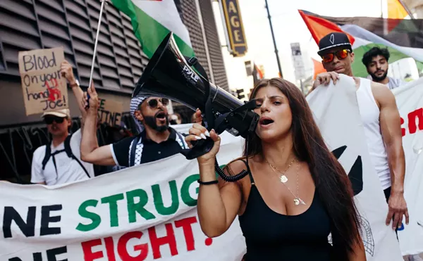 Palestinian activist Lexis Zeidan.