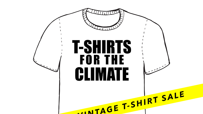 Image: T-shirts for the Climate Sale