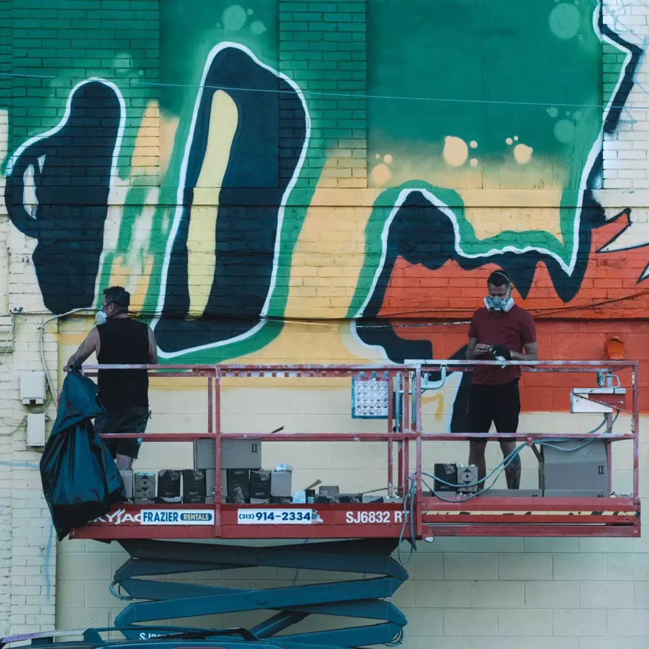 Image: Take a behind-the-scenes look at the new murals coming to Eastern Market