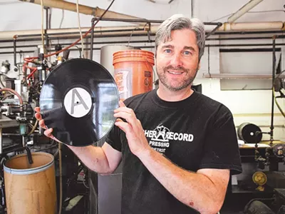 Image: Take a peek inside Archer Record Pressing, Detroit's only record pressing plant