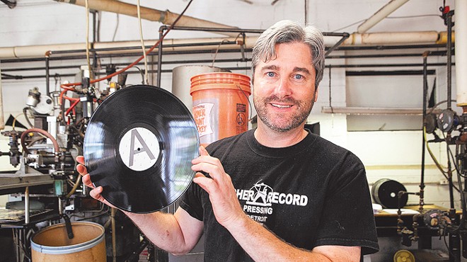 Take a peek inside Archer Record Pressing, Detroit's only record pressing plant