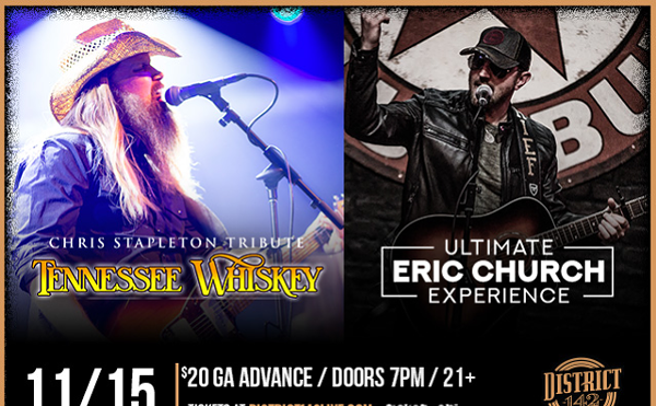 Image: TENNESSEE WHISKEY - A Tribute to Chris Stapleton & ULTIMATE ERIC CHURCH EXPERIENCE