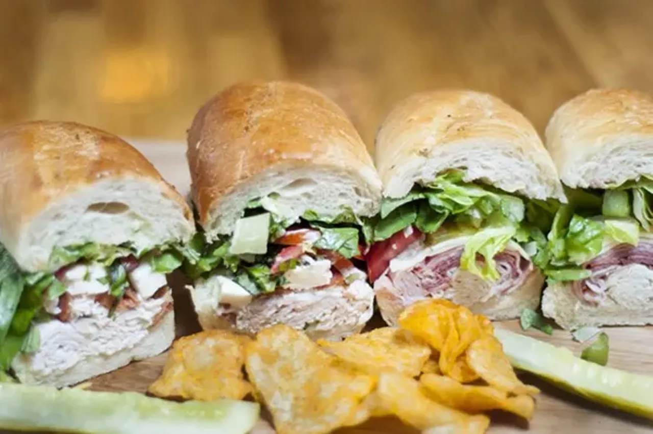 La Pecora Nera 1514 Washington Blvd., Detroit La Pecora Nera or the Black Sheep puts a different spin on Italian sandwiches. The subs come wrapped in real deli paper and tied in a bow with twine. One of the biggest sellers, the loaded Italiano, includes mortadella, salami, capicola, turkey, and ham plus provolone and italian dressing. Do not forget to include their delicious gelato from Gelato Fresco in Toronto. Photo via Instagram user, @lapecoraneradetroit