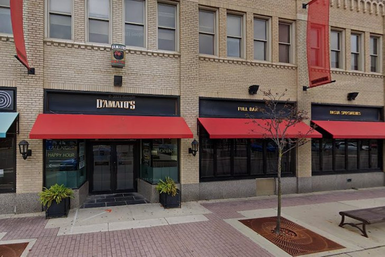11. D'Amato's
222 S. Sherman Dr., Royal Oak; 248-584-7400
&#147;Discrete and intimate place with great food and drinks and excellent service.
Good place for a romantic dinner or food and drinks with a small group of friends.&#148; - Gian M.
Photo via Google Maps