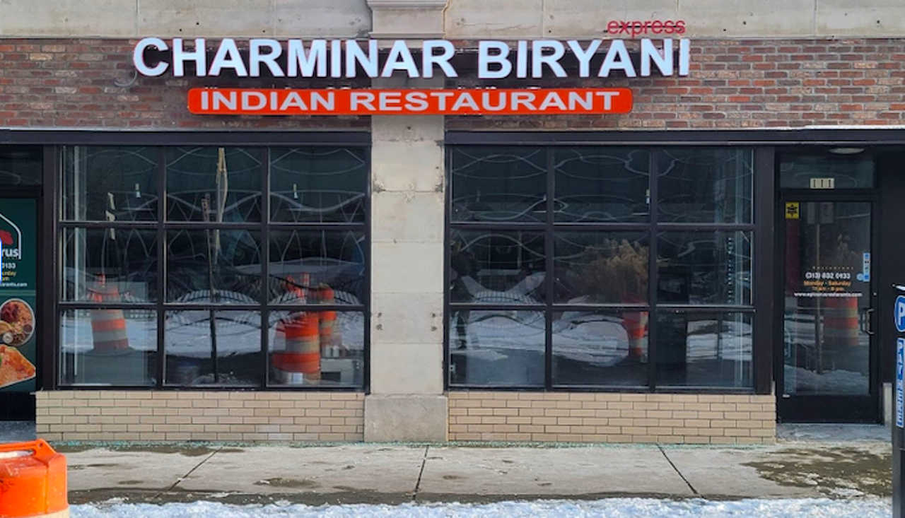 
Charminar Biryani House
Multiple locations; charminarmi.com
With a brand new location in Midtown boasting beautiful murals, plus locations in downtown Detroit and Troy, this place puts the “charm” in dining.