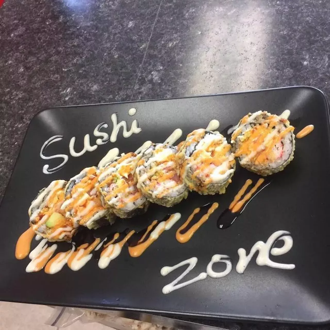 1. Sushi Zone 16749 E. Nine Mile Rd., Eastpointe; 586-859-5001; facebook.com/SUSHIZONE &#147;Hands down my favorite sushi spot. Great customer service and food!Their menu has variety of rolls to choose from and have accommodated my requests. The prices are affordable and they don't skimp you on the rolls.Don't let the store front fool you. I'm so glad i found this place!&#148; &#151; Mercedes I. on Yelp Photo via Sushi Zone/Facebook