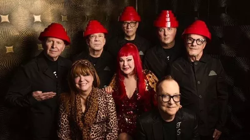The B-52s and Devo are joining forces.