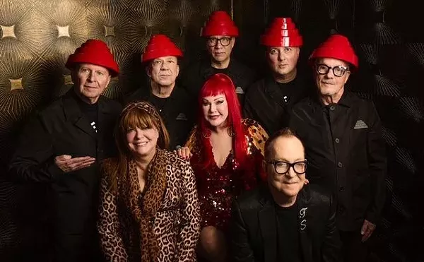 The B-52s and Devo are joining forces.