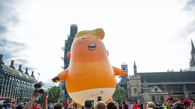 Image: The 'Baby Trump' balloon is coming to Grand Rapids