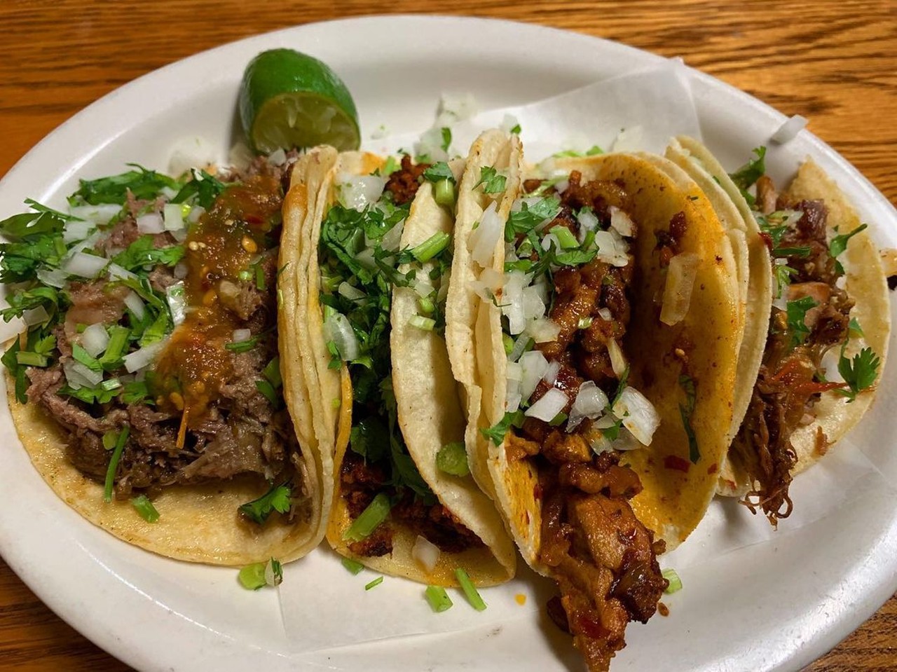 Taqueria Lupitas
3443 Bagley St., Detroit; 313-843-1105
Though located smack dab on Mexicantown's gringo-frequented strip, Lupita's caters to a back-home crowd, with rock-bottom prices. You can get a taco lunch with two tacos for $8.