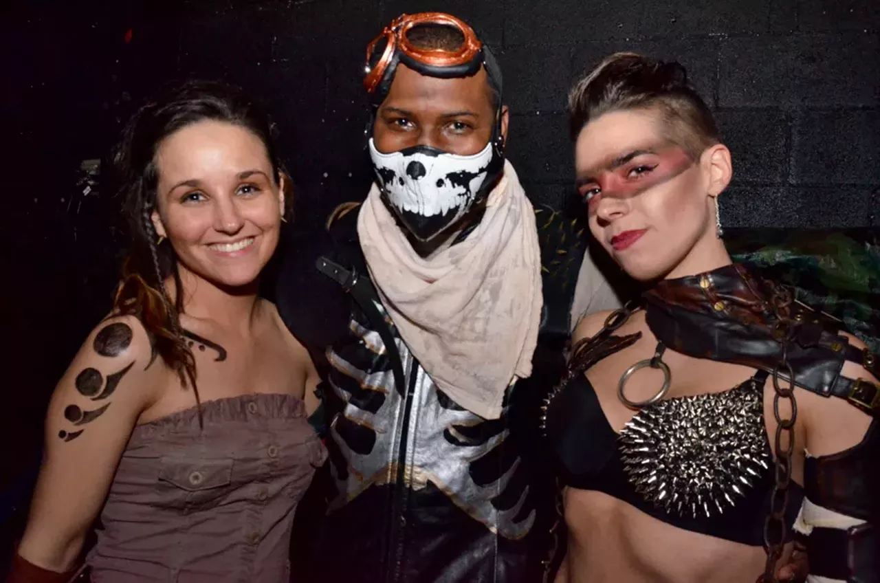 Image: The best Mad Max cosplay we saw at Dropzone: Fury Road to Thunderdome
