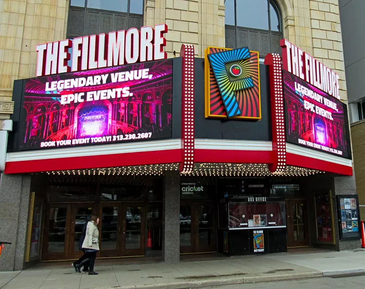 The Fillmore Detroit 2115 Woodward Ave., Detroit; 313-961-5451; livenation.com The Fillmore was previously known as the State Theatre, but it was rebranded as the Fillmore Detroit in 2007 in honor of the Fillmore in San Francisco. It has a capacity of 2,900.