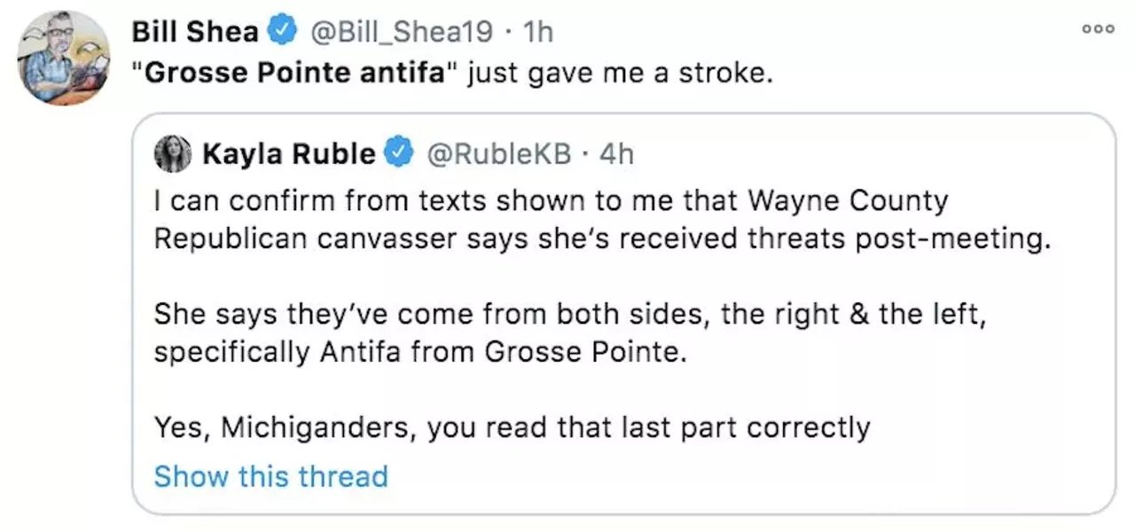 Image: The best Twitter reactions to 'Grosse Pointe Antifa'