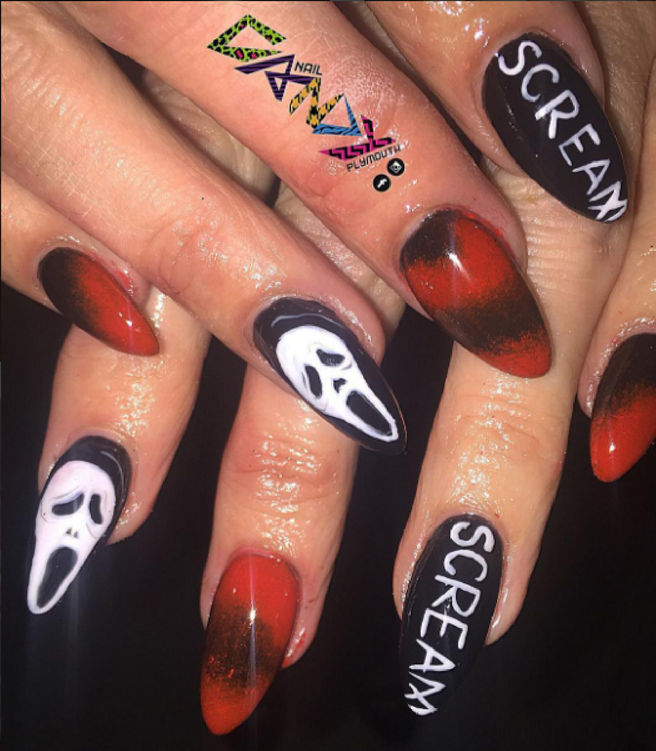 @nailcandyplymouth's favorite scary movie is scream. What's yours?
