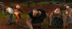 The Croods: A not-so-modern Stone Age family.