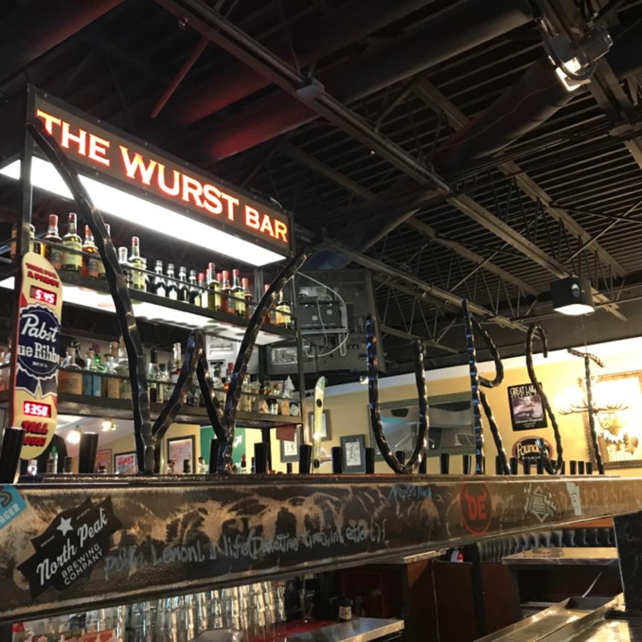 Best Bar (Washtenaw)
The Wurst Bar
705 W. Cross St., Ypsilanti; 734-485-6720; wurstbarypsi.com
Photo from The Wurst Bar / Facebook