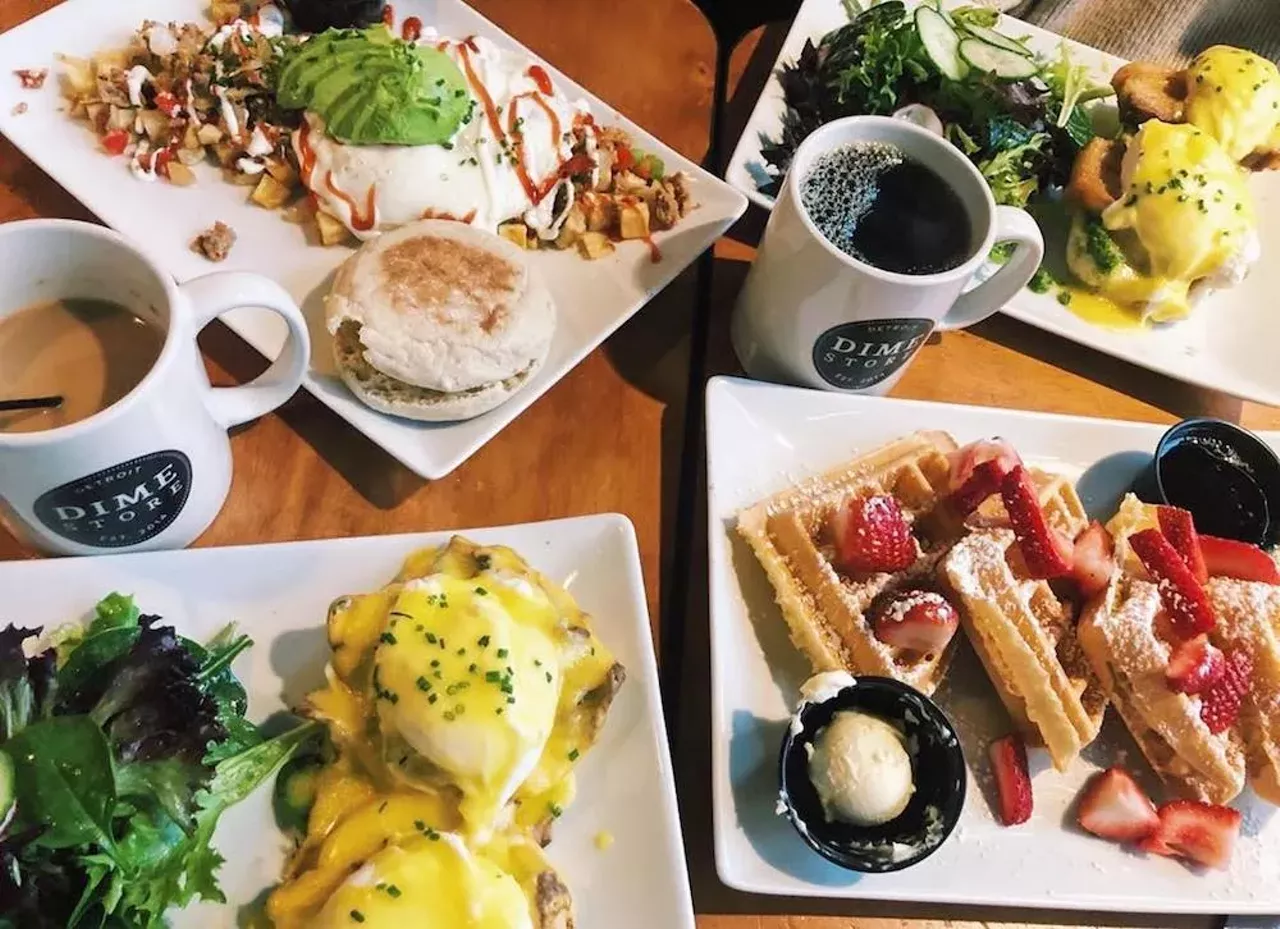 Best Breakfast/Brunch (Wayne) Dime Store 719 Griswold St., Detroit; 313-962-9106; eatdimestore.com Photo via Dime Store/Facebook