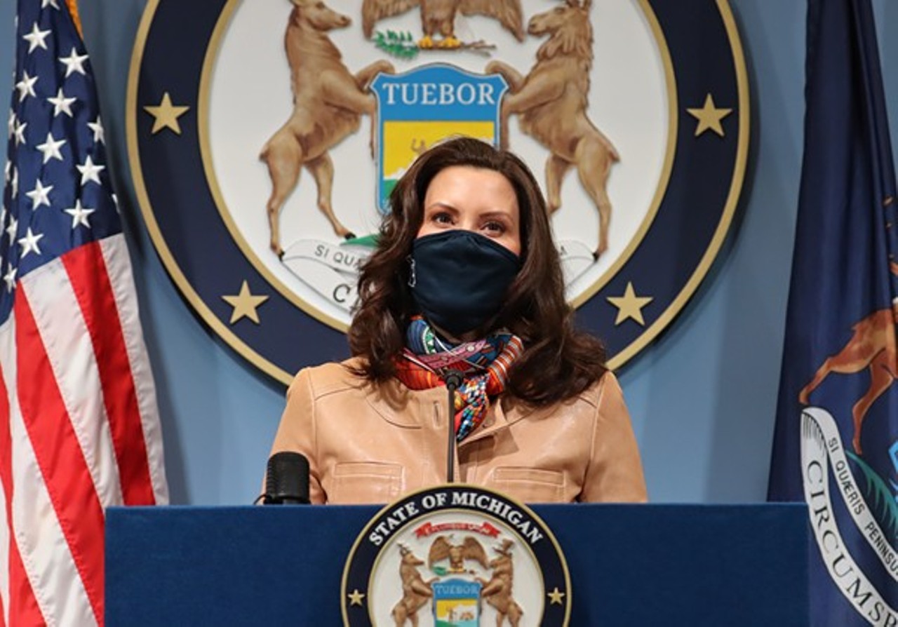 
Gov. Gretchen Whitmer: We love Big Gretch, but a trip to Florida to visit her father &#151; after telling Michiganders specifically not to go on spring break there to avoid spreading COVID-19 &#151; becomes a weeks-long PR disaster as Whitmer is less than forthcoming in the transparency department. Her team claims the trip was kept a secret for safety reasons, considering that whole FBI-thwarted plot to kidnap her, but like&#133; we&#146;re 20 years into being forced to take off our shoes at airports due to terrorist threats. 
Courtesy photo
