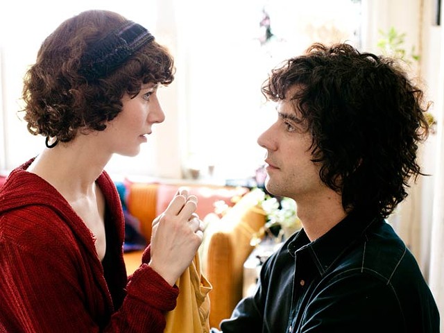 Pet parenthood: Hamish Linklater and Miranda July in The
Future.