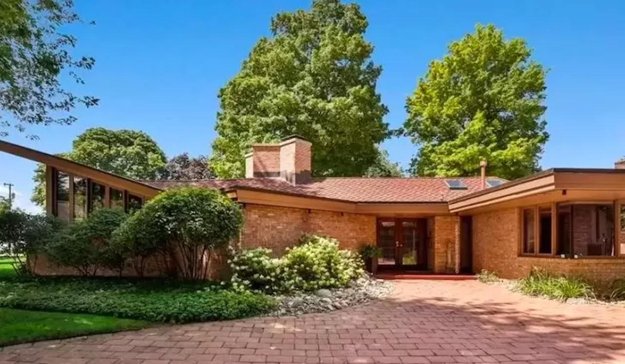 Image: The Harper House, a rare Frank Lloyd Wright home in Michigan, is now for sale