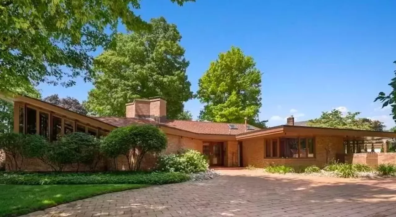 Image: The Harper House, a rare Frank Lloyd Wright home in Michigan, is now for sale