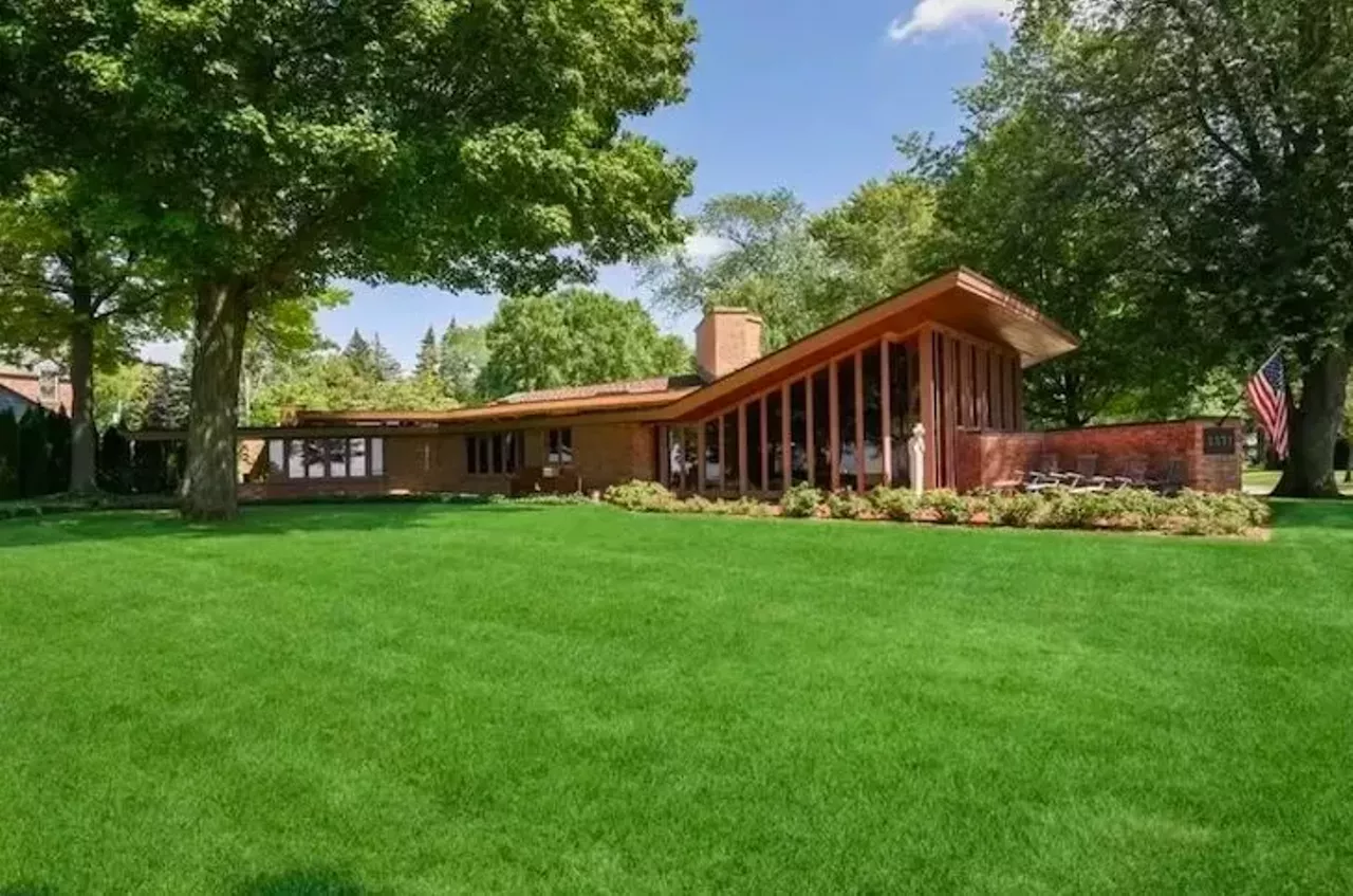 Image: The Harper House, a rare Frank Lloyd Wright home in Michigan, is now for sale