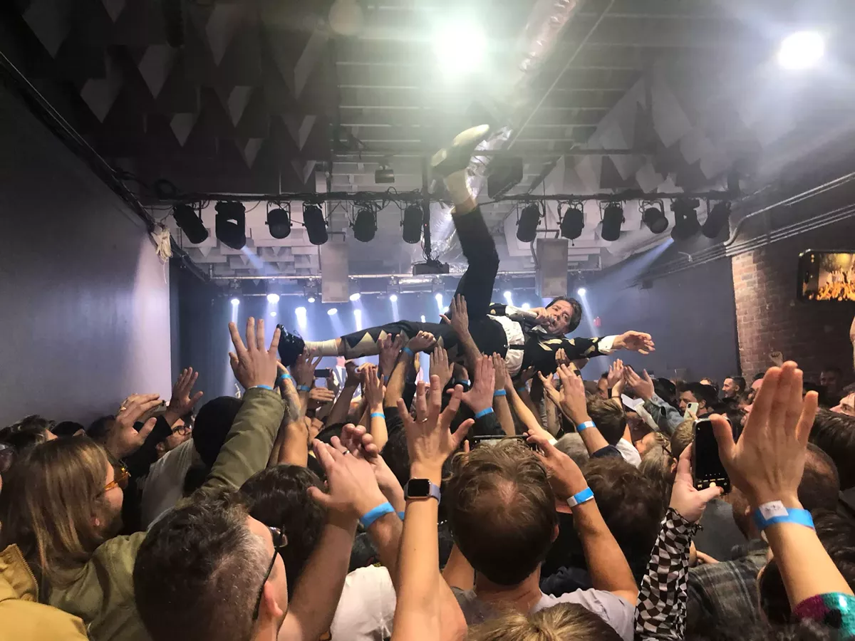 Image: The Hives packed Detroit’s El Club on Saturday.