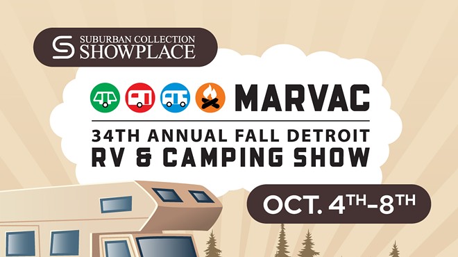 The MARVAC 34th Annual Fall Detroit RV and Camping Show